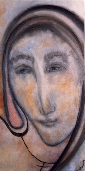 Woman with cross